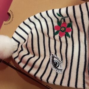 Gap hat one size white navy